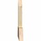 Ekena Millwork Portland Rough Sawn Timber Gable Bracket, Douglas Fir, 36"W x 21"H x 2"D x 6"F, 14/12 Pitch GBW036X21X0206POR00RDF - alternate 5